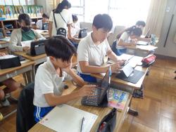 6年生英語の授業