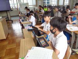 6年生英語の授業