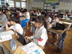 6年生英語の授業