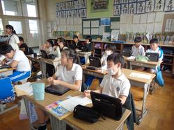 6年生英語の授業
