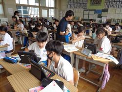 6年生英語の授業