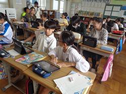 6年生英語の授業