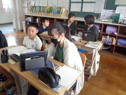 6年生英語の授業