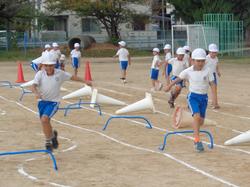 2年生体育の授業