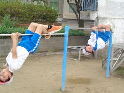 2年生体育の授業