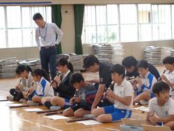 5年生音楽会の練習