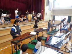 5年生音楽会の練習