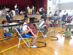5年生音楽会の練習