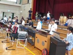 5年生音楽会の練習