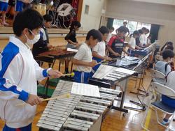 5年生音楽会の練習