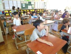 1年生図工の授業