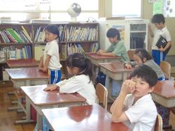 1年生生活科の授業