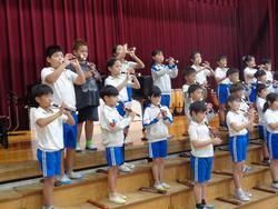 3年生音楽会の練習