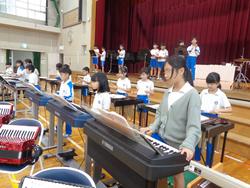 3年生音楽会の練習
