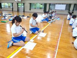 3年生音楽会の練習