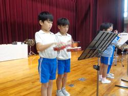 3年生音楽会の練習
