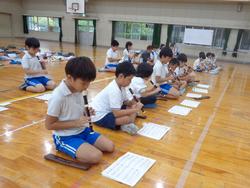 3年生音楽会の練習