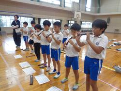3年生音楽会の練習