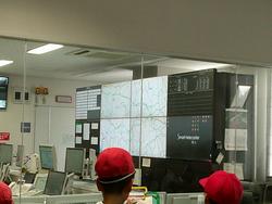 消防署見学の様子
