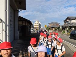 消防署見学の様子