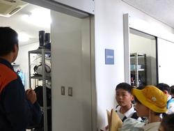 消防署見学の様子