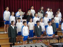6年生音楽会の練習