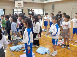 1年生音楽会の練習