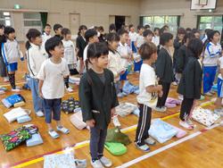 1年生音楽会の練習