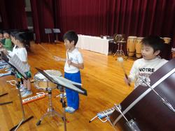 1年生音楽会の練習
