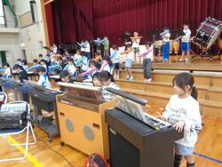 1年生音楽会の練習