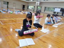 1年生音楽会の練習