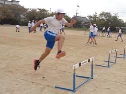 6年生体育の授業