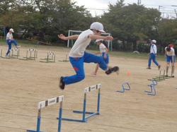 6年生体育の授業