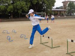 6年生体育の授業