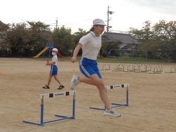6年生体育の授業