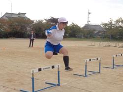6年生体育の授業