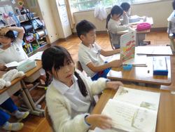 2年生国語の授業