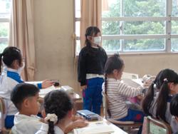 2年生国語の授業