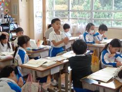 2年生国語の授業