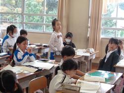 2年生国語の授業