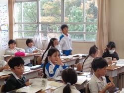 2年生国語の授業