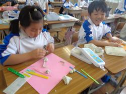 2年生図工の授業