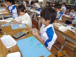 2年生図工の授業