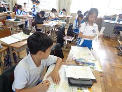 4年生理科の授業