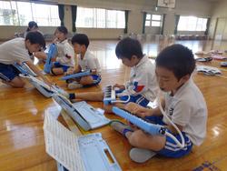 2年生音楽会の練習