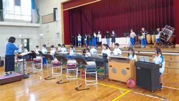 2年生音楽会の練習