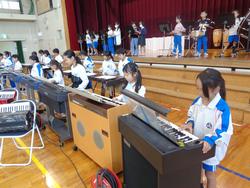 2年生音楽会の練習