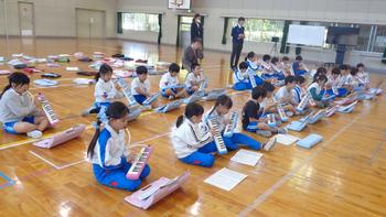 2年生音楽会の練習