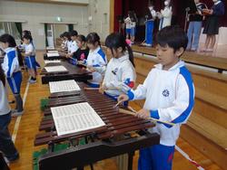 2年生音楽会の練習