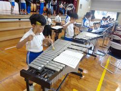 2年生音楽会の練習